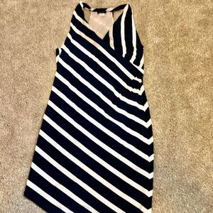 SOLD Venus racerback asymmetric dress